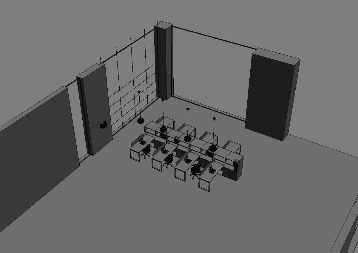 office workstation ws655 a04 3D model_16