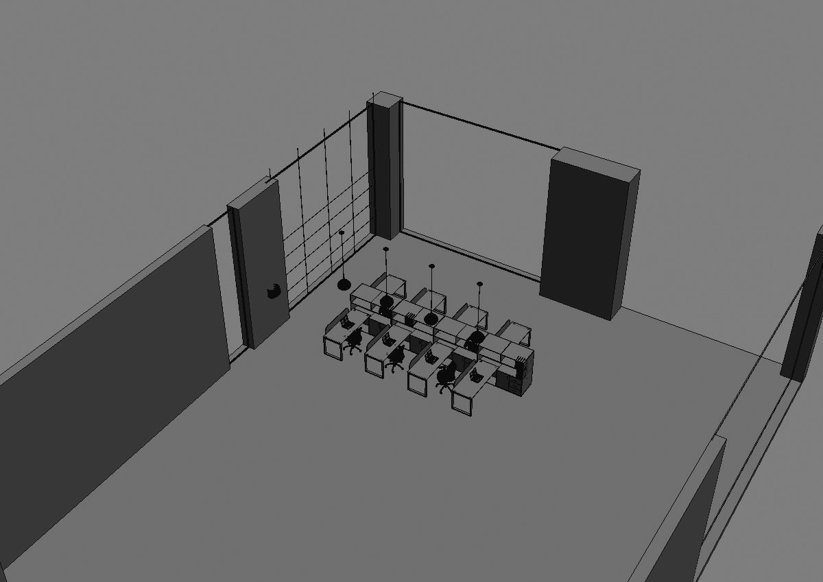 office workstation ws655 a04 3D model_12