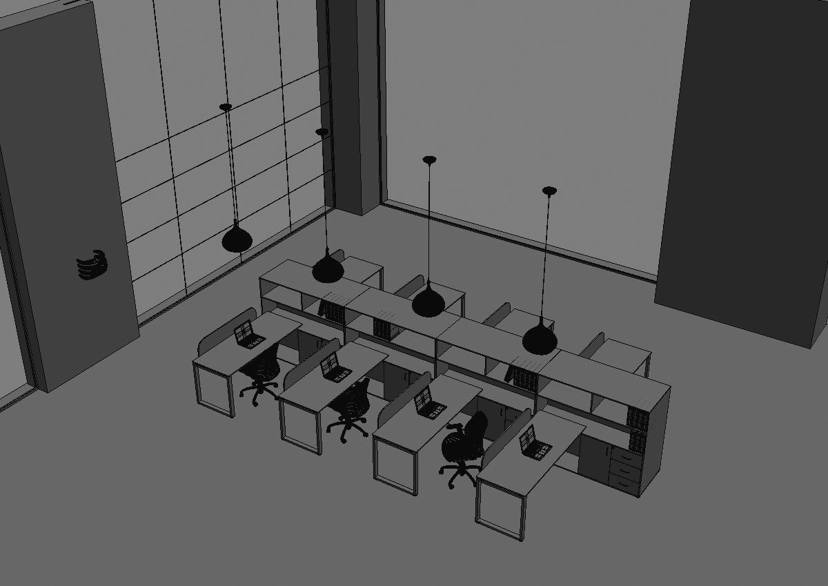 office workstation ws655 a04 3D model_25