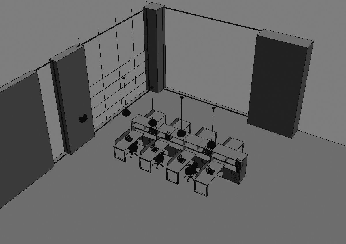 office workstation ws655 a04 3D model_19