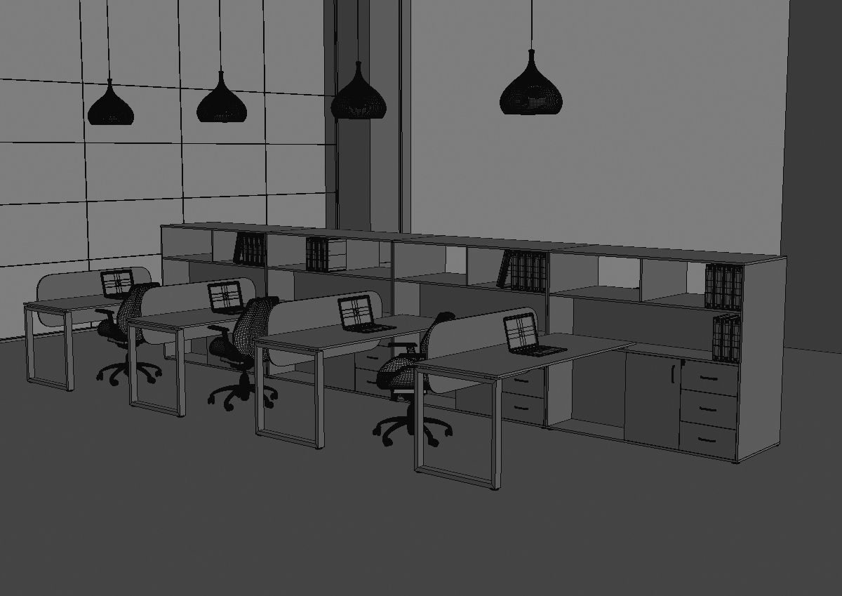 office workstation ws655 a04 3D model_41