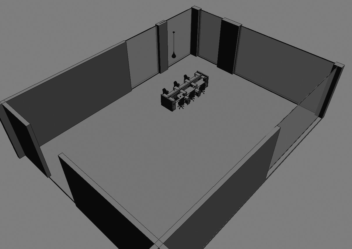 office workstation ws855 a07 3D model_6