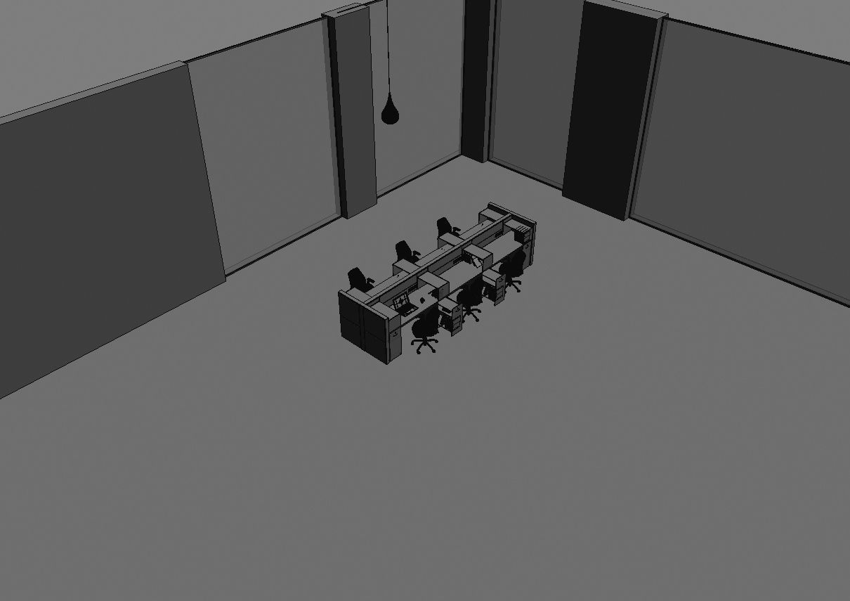 office workstation ws855 a07 3D model_17