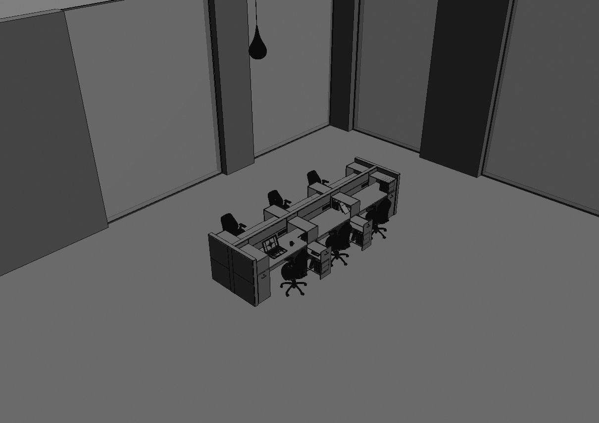 office workstation ws855 a07 3D model_21