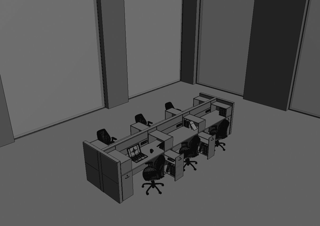 office workstation ws855 a07 3D model_26