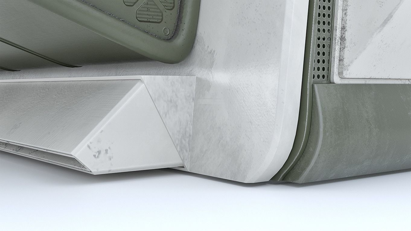 Sci-Fi Seat 3D model_6