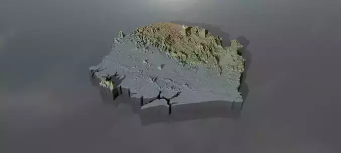 highresolution heightmaps and geometry for SierraLeone