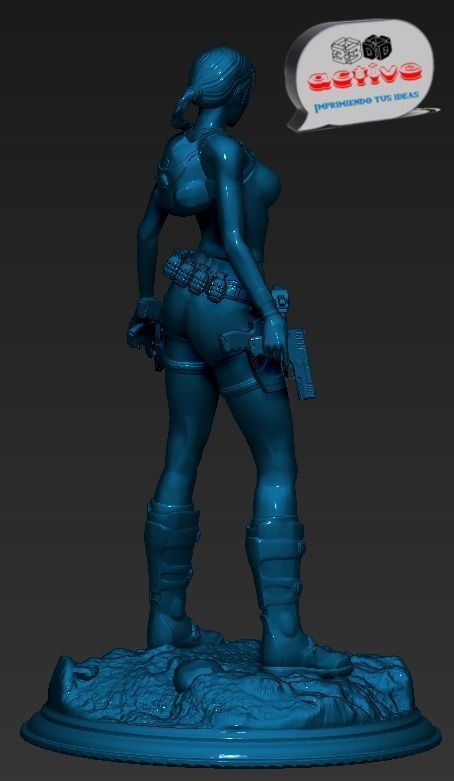 Lara Croft - Tomb Raider 3D print model_5