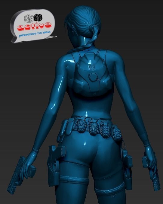 Lara Croft - Tomb Raider 3D print model_8