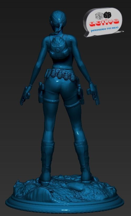 Lara Croft - Tomb Raider 3D print model_4
