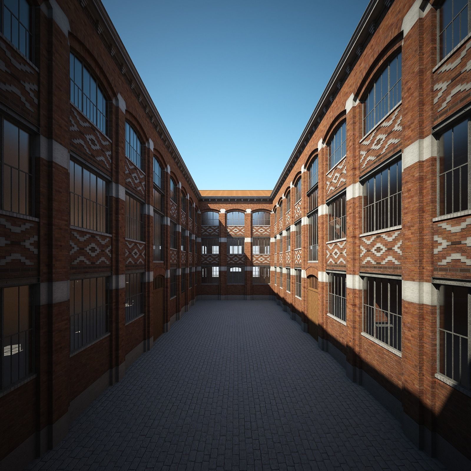 Old Factory 3D model_18