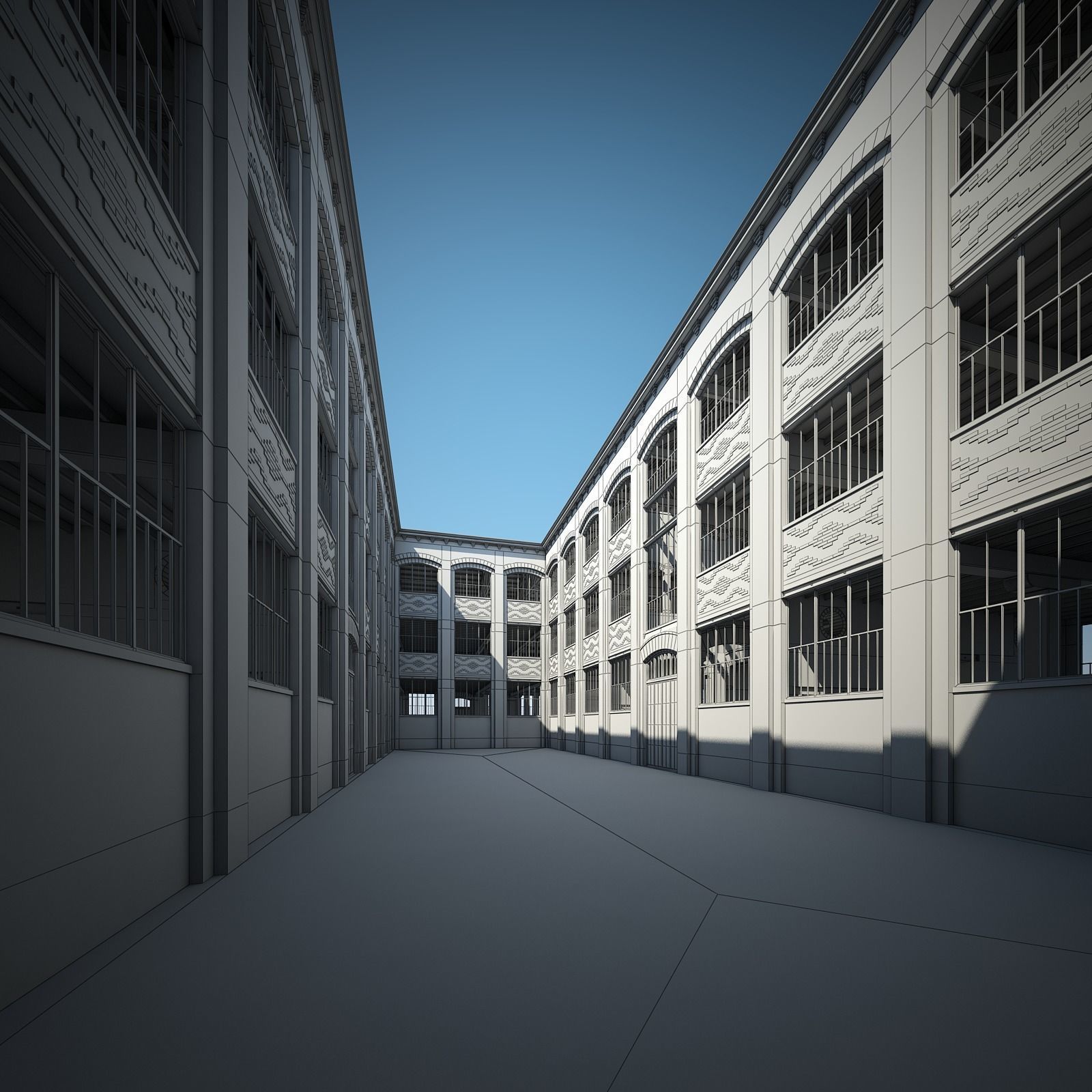 Old Factory 3D model_21