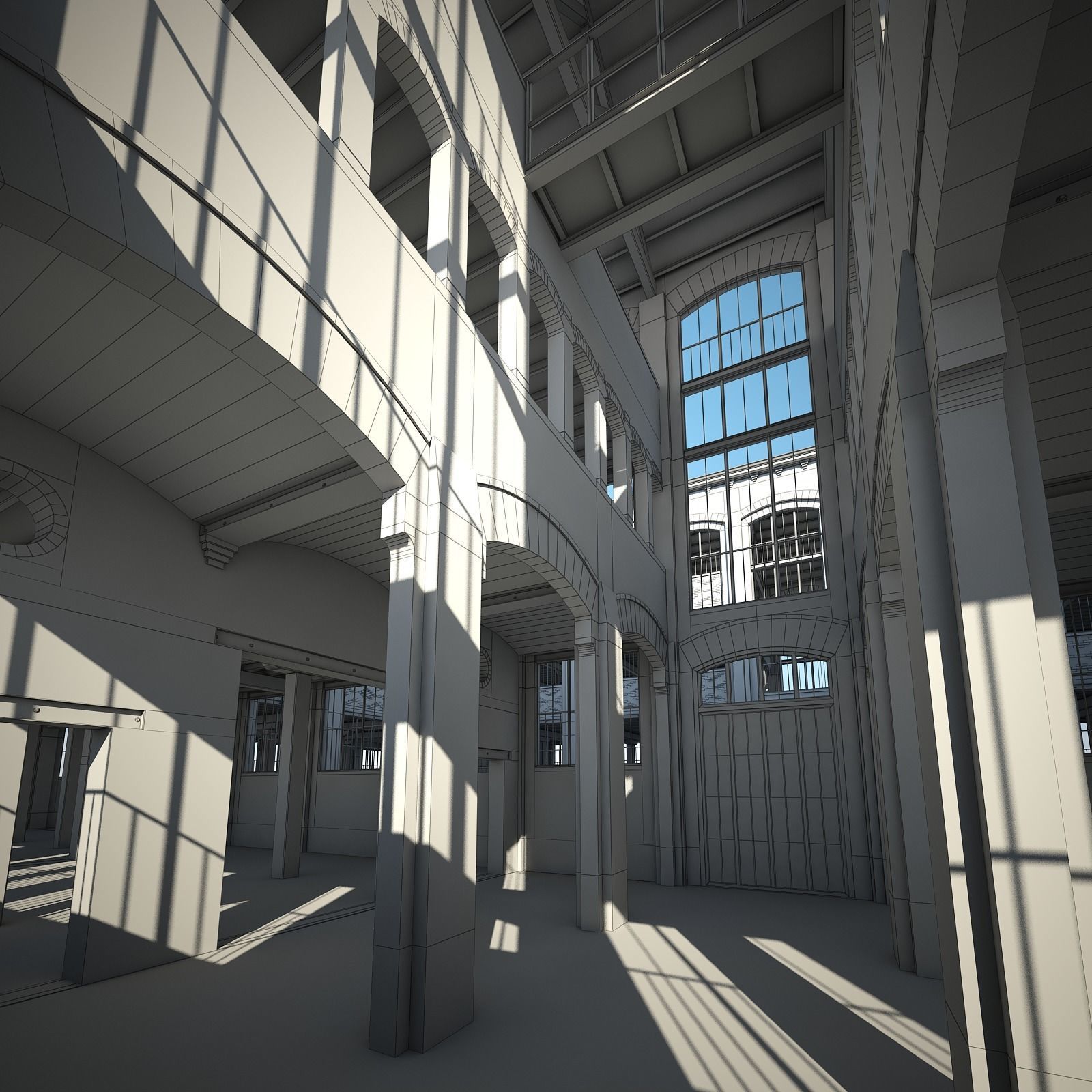 Old Factory 3D model_20