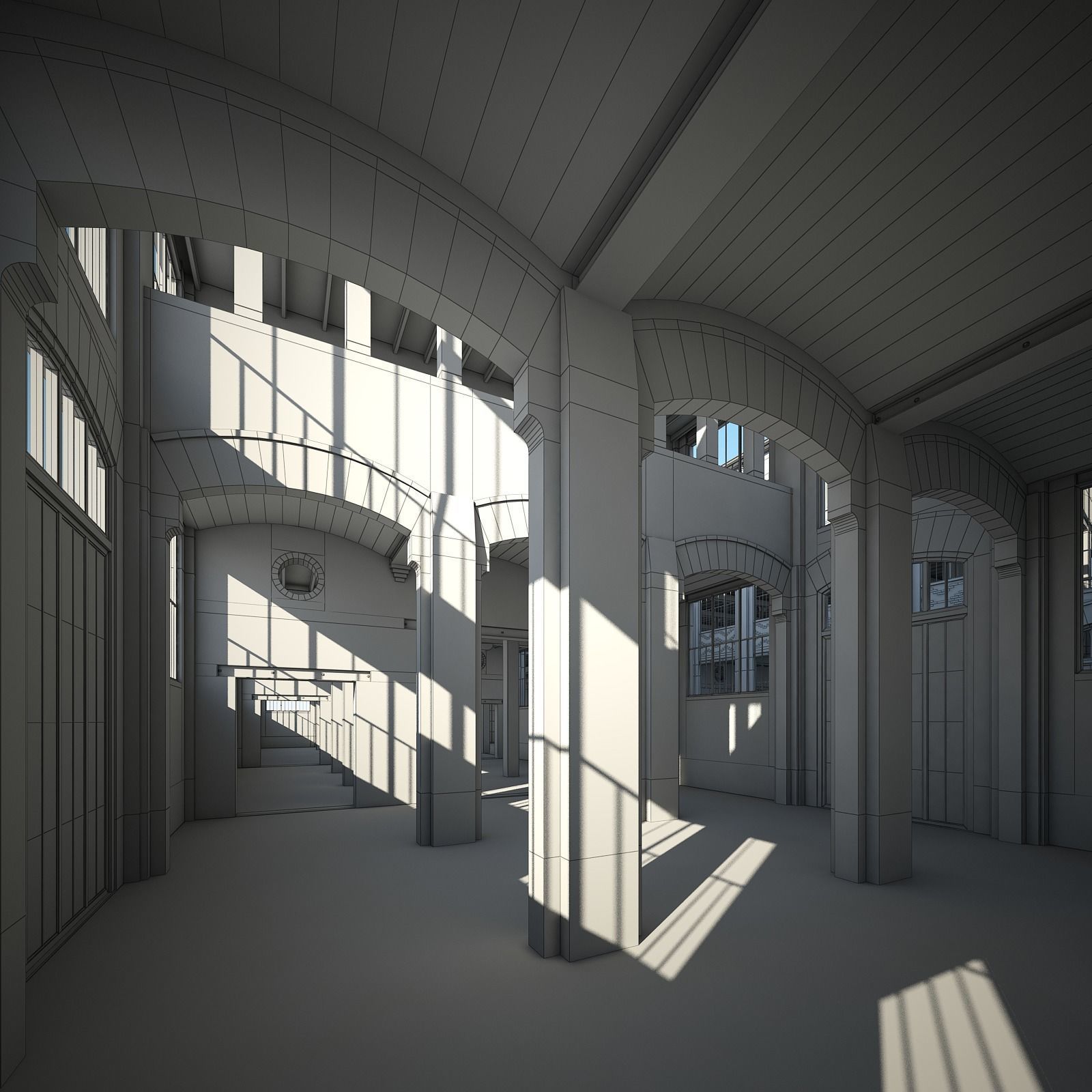 Old Factory 3D model_24