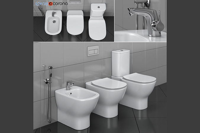 WC Ideal TESI 1 3D model