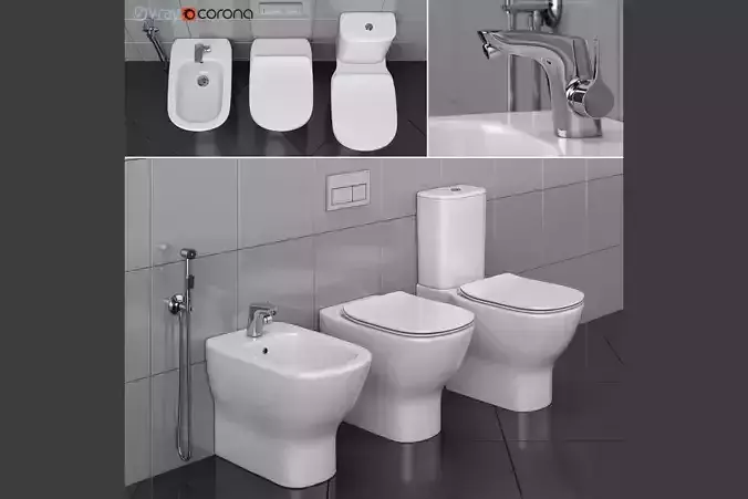 WC Ideal TESI 1 3D model