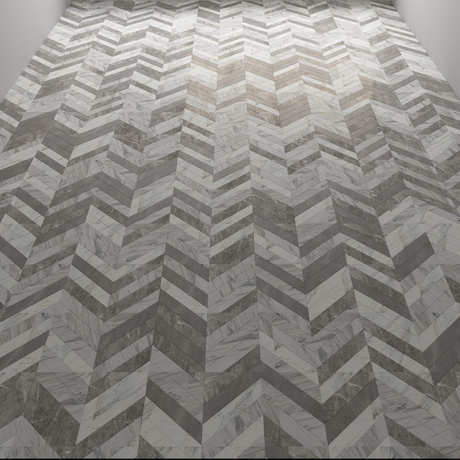 Marble floor 3D model_2