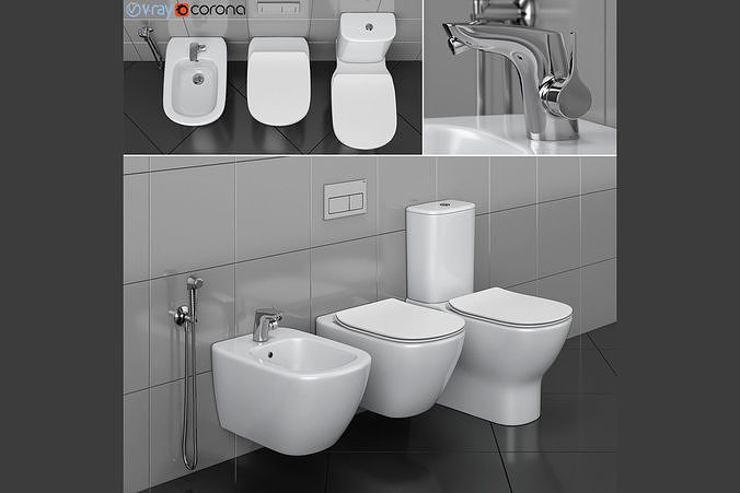 WC Ideal TESI 2 3D model