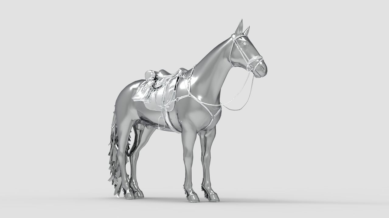 Horse 3D model