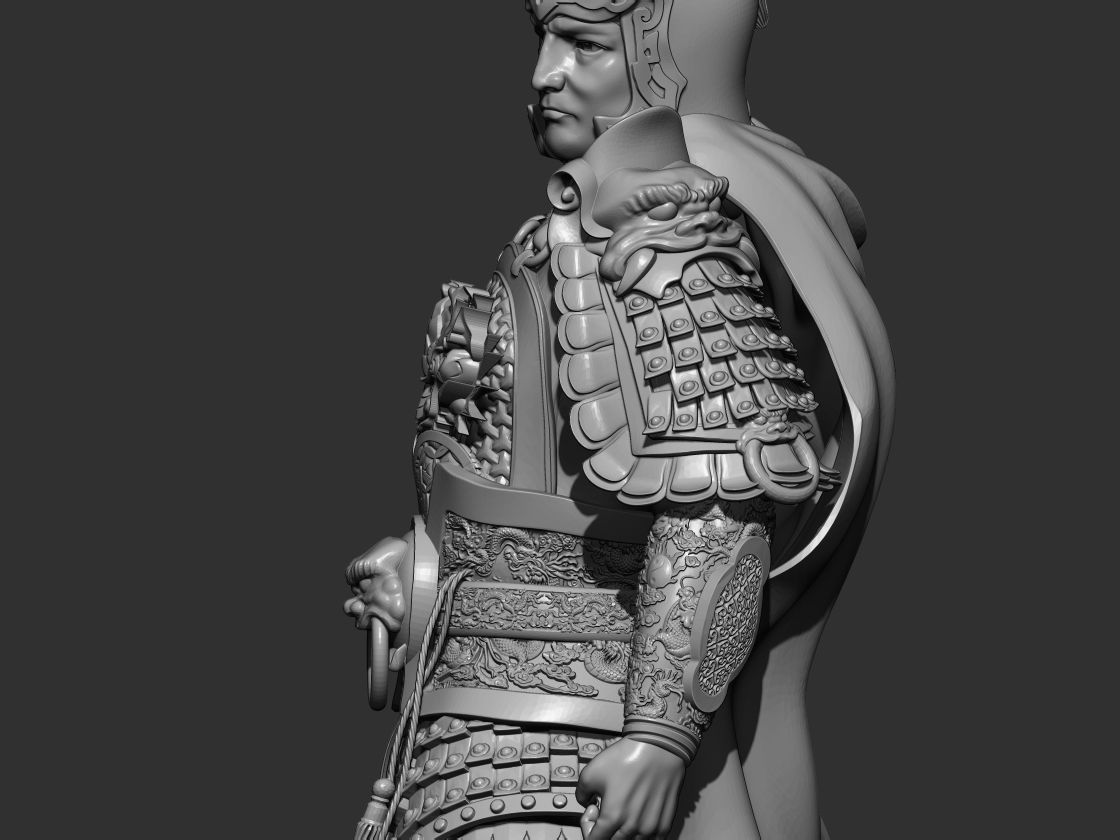  Zhao Yun 3D model_4