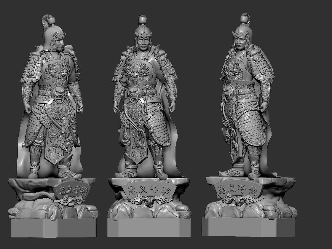  Zhao Yun 3D model_0