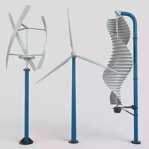 Turbine Wind 3D model