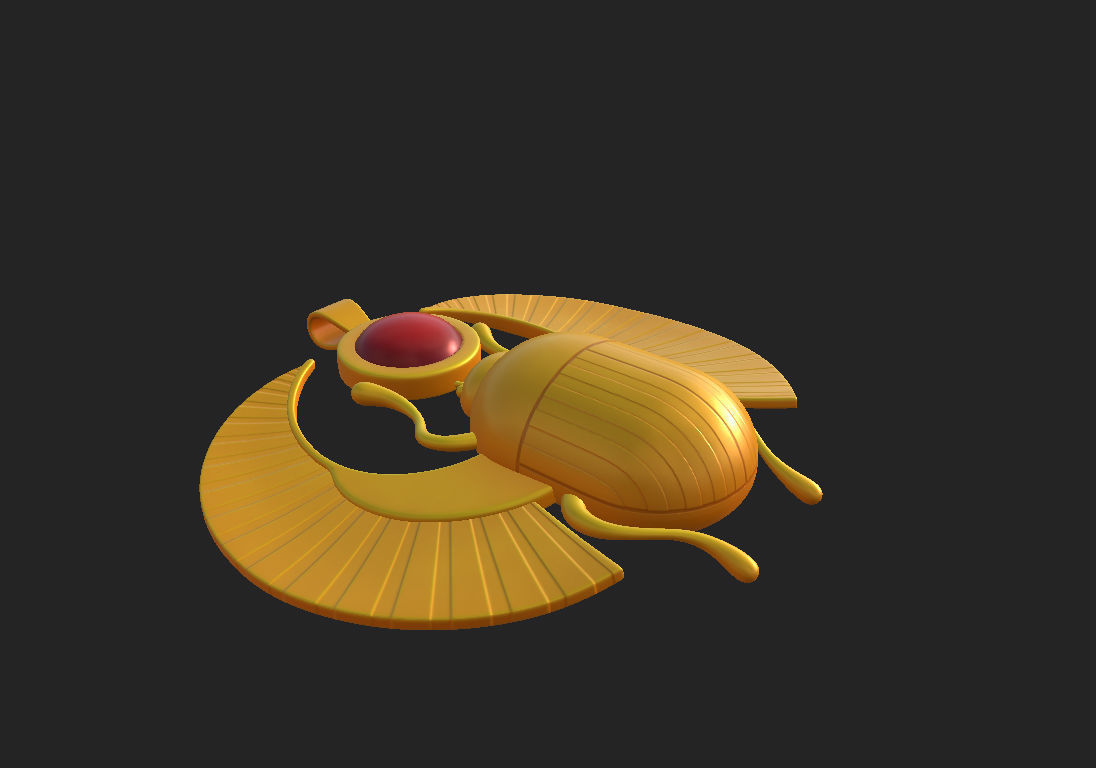 Egypt Beetle 3D model_14