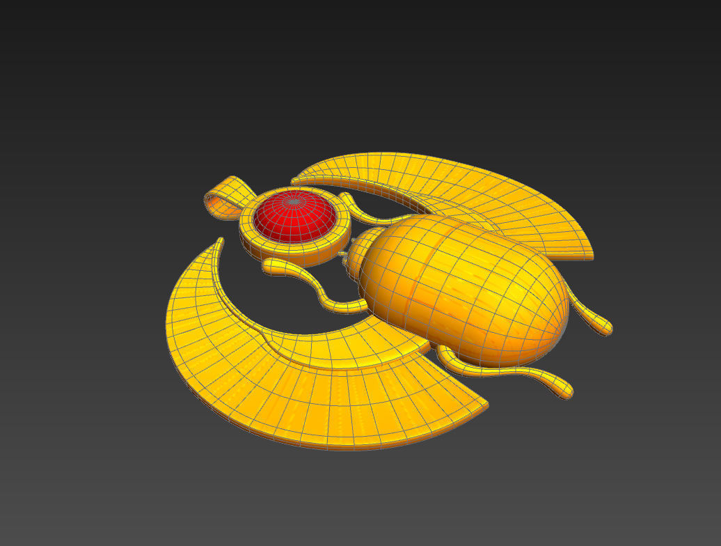 Egypt Beetle 3D model_19
