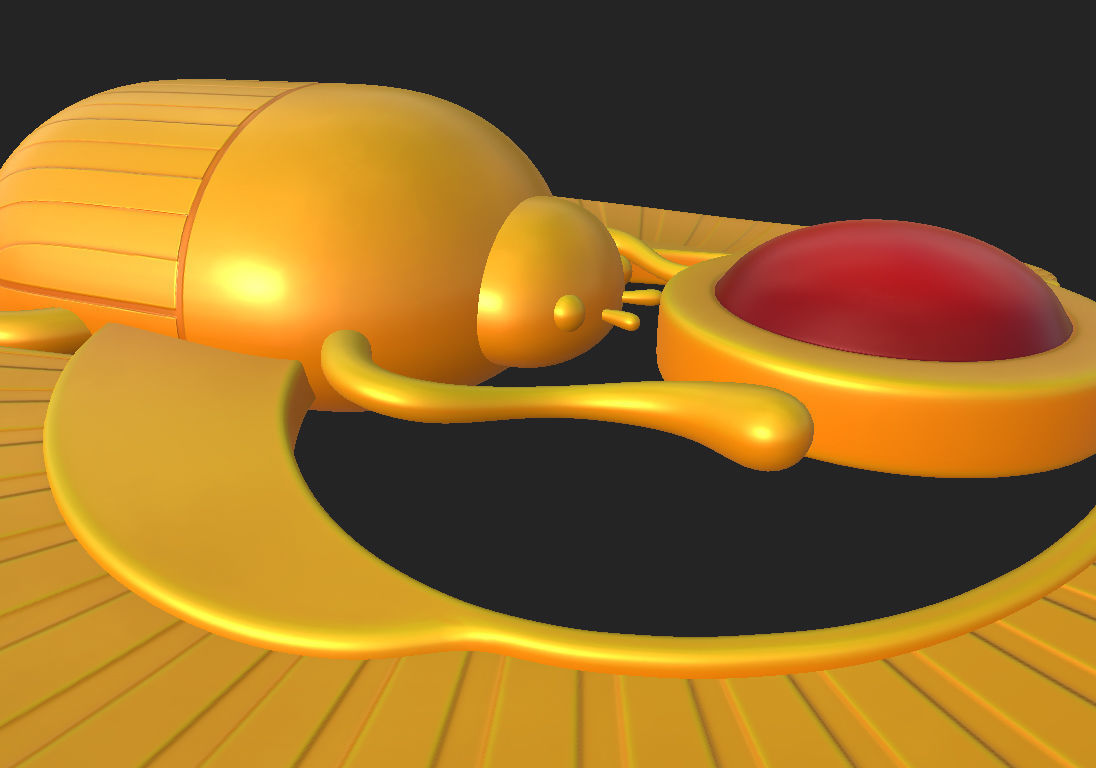 Egypt Beetle 3D model_17