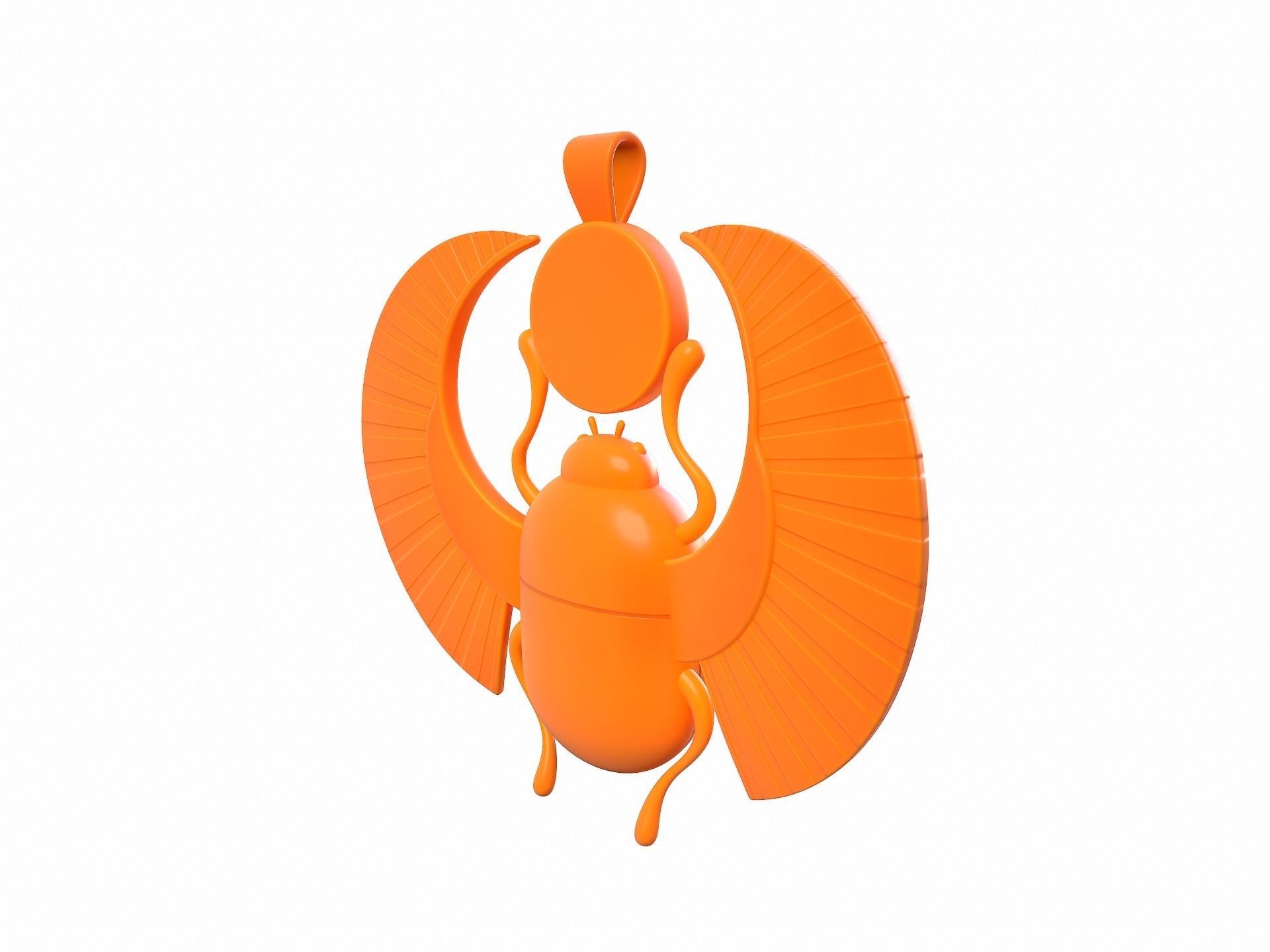 Egypt Beetle 3D model_4