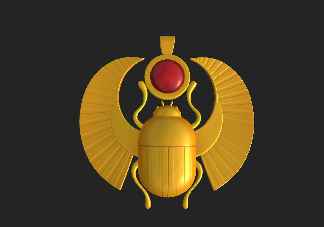 Egypt Beetle 3D model_13