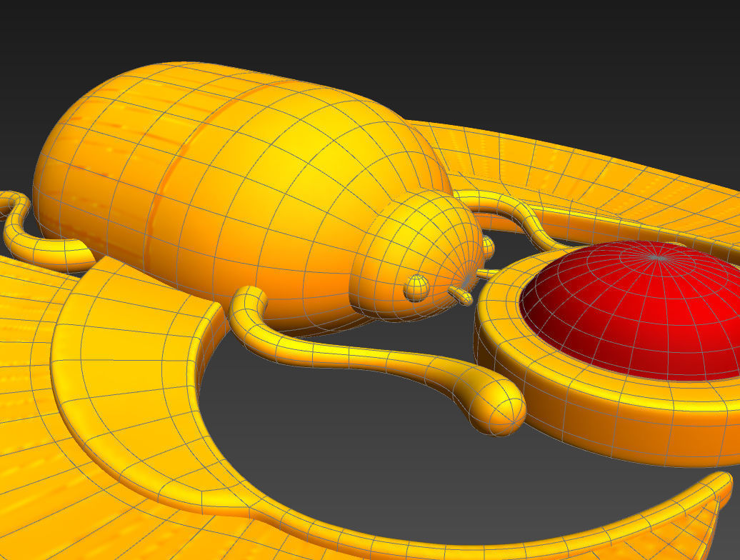 Egypt Beetle 3D model_22