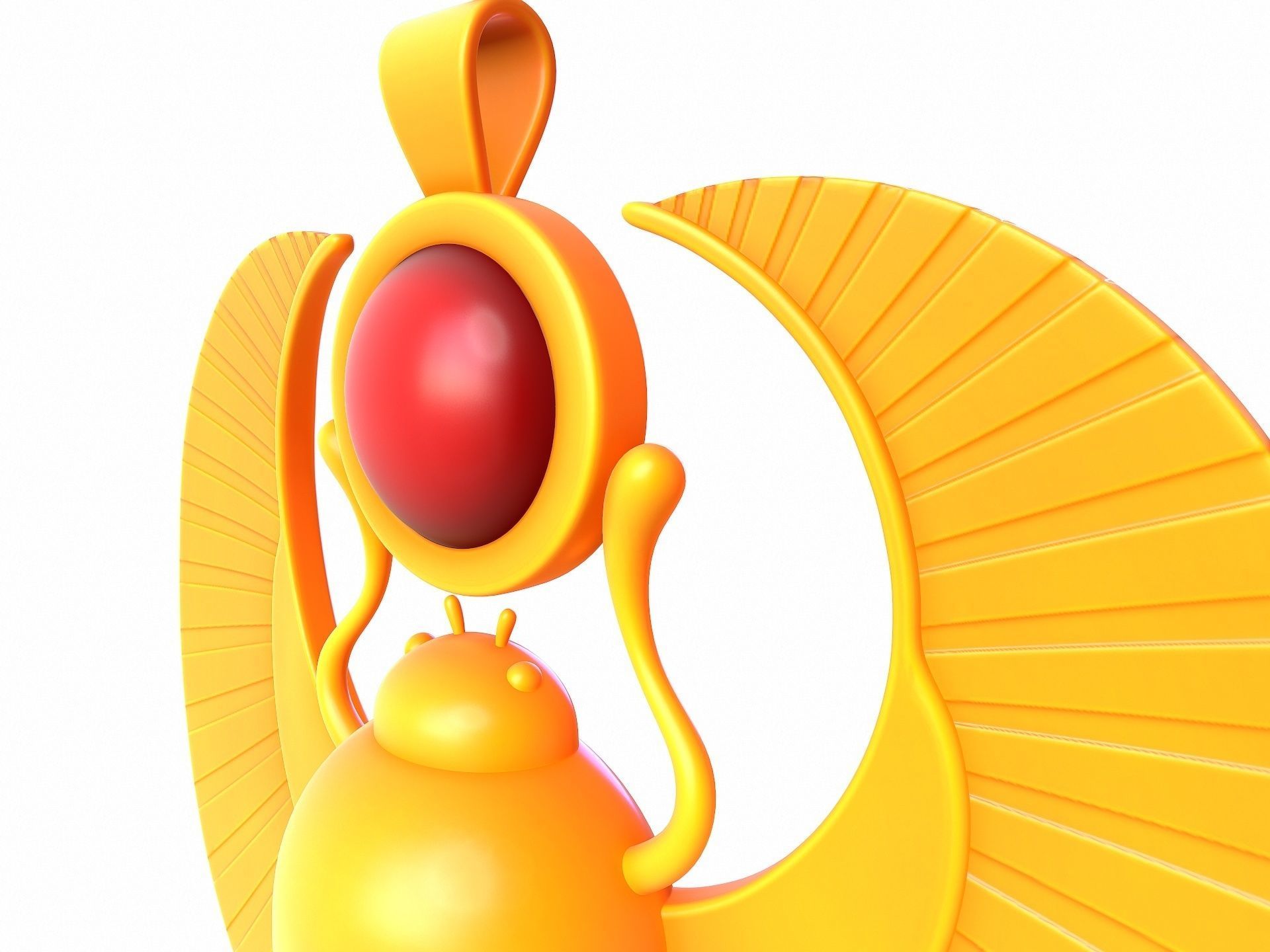 Egypt Beetle 3D model_7