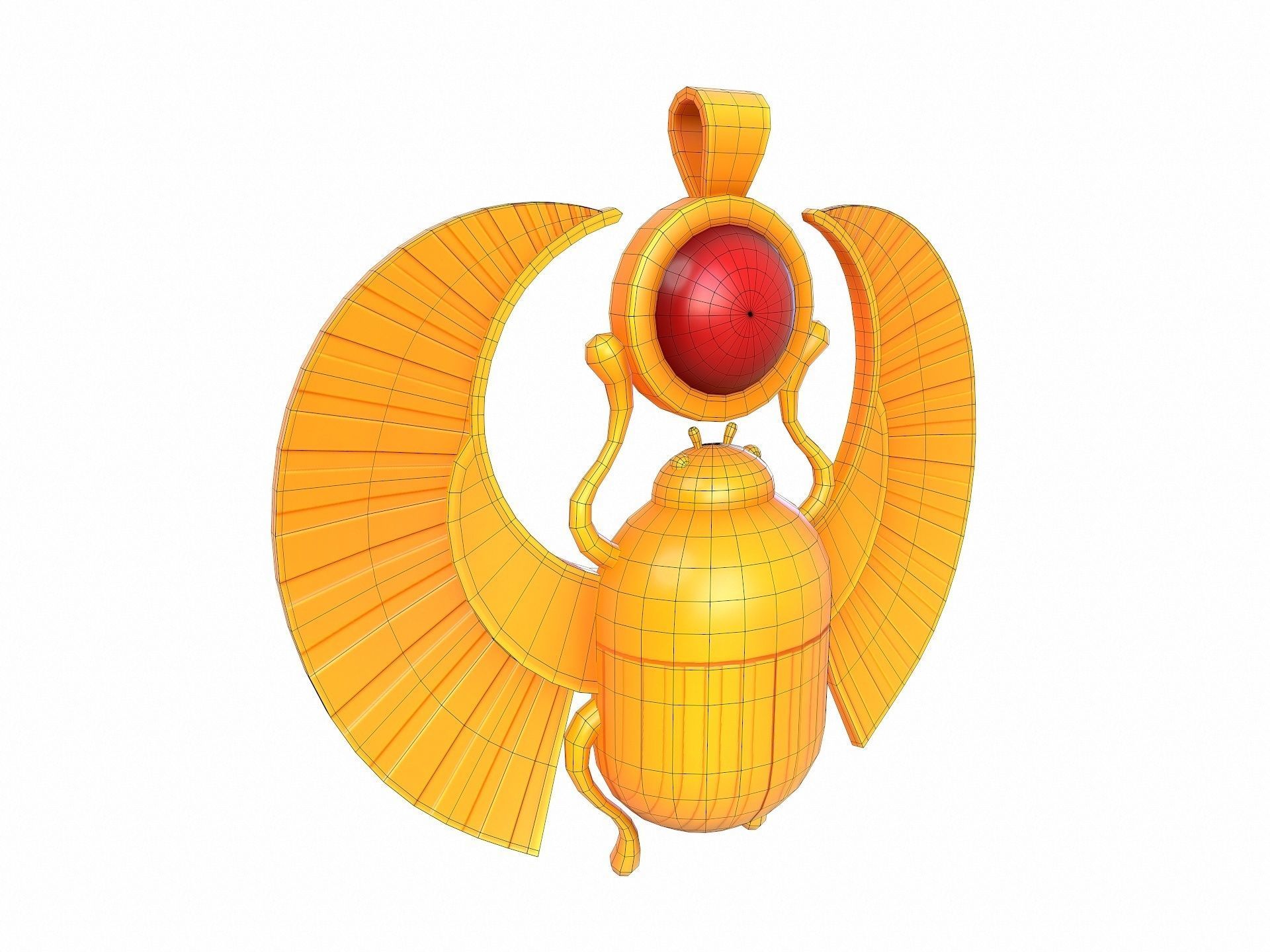 Egypt Beetle 3D model_8