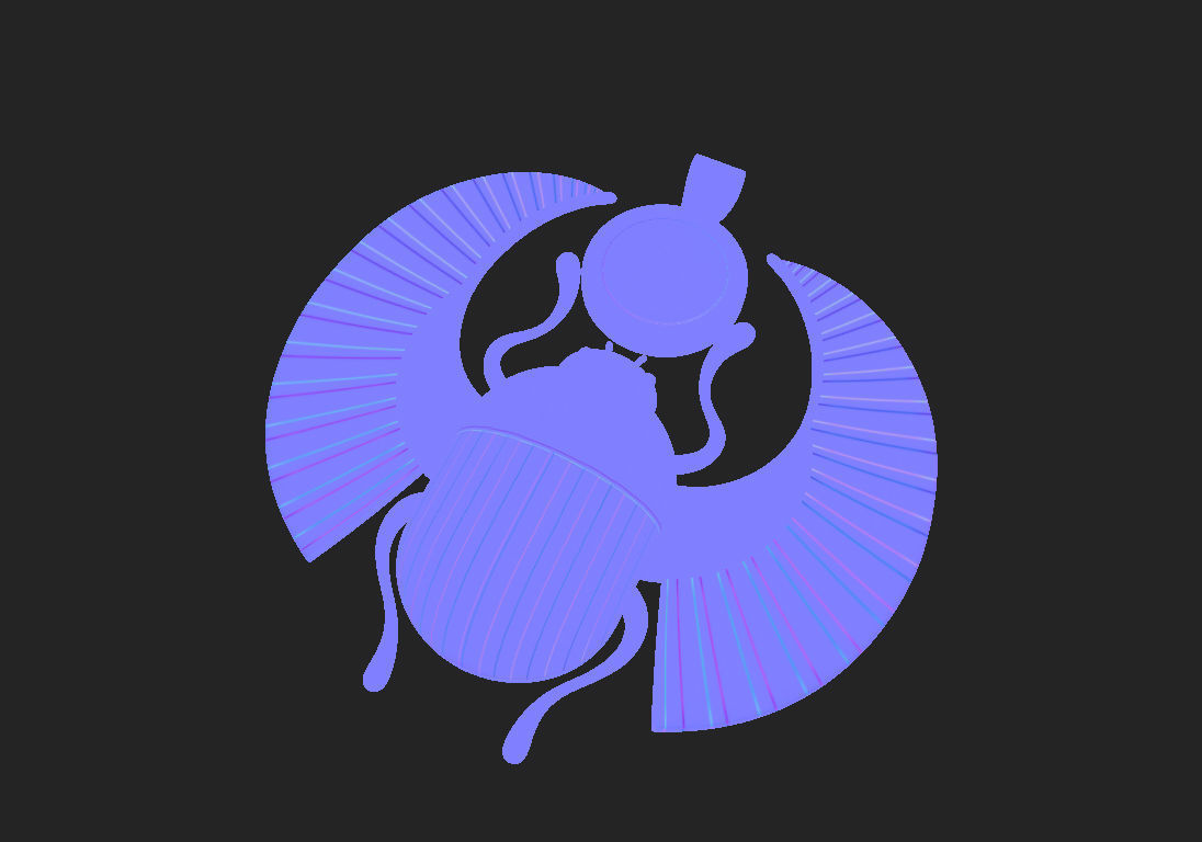 Egypt Beetle 3D model_12