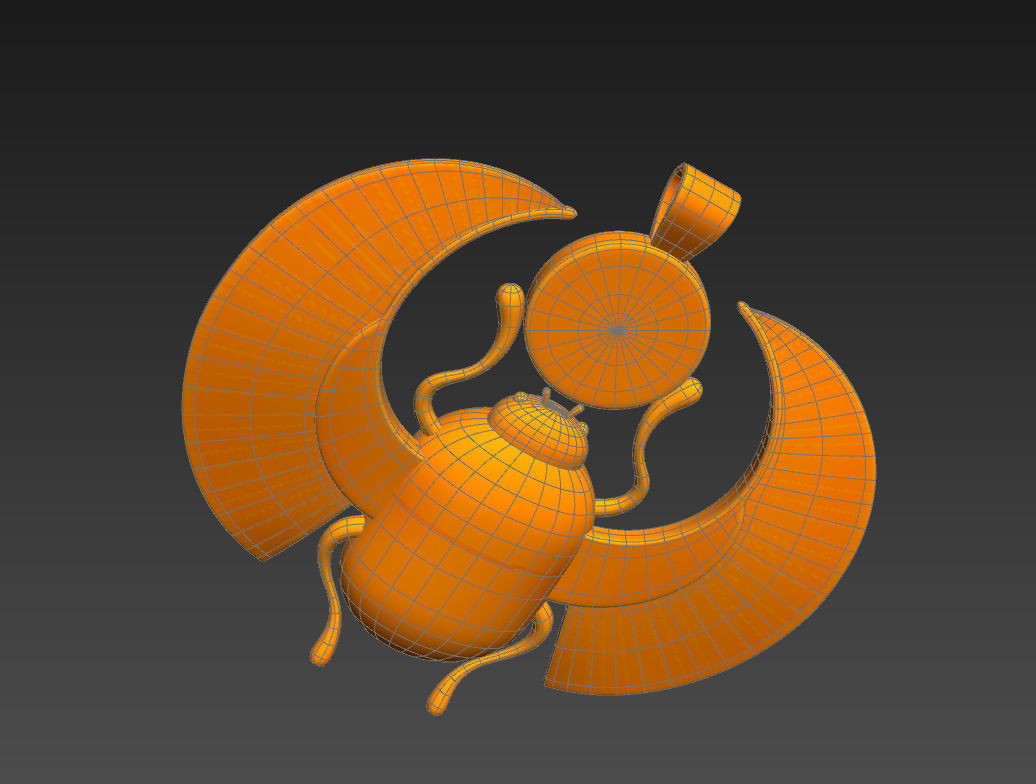 Egypt Beetle 3D model_21