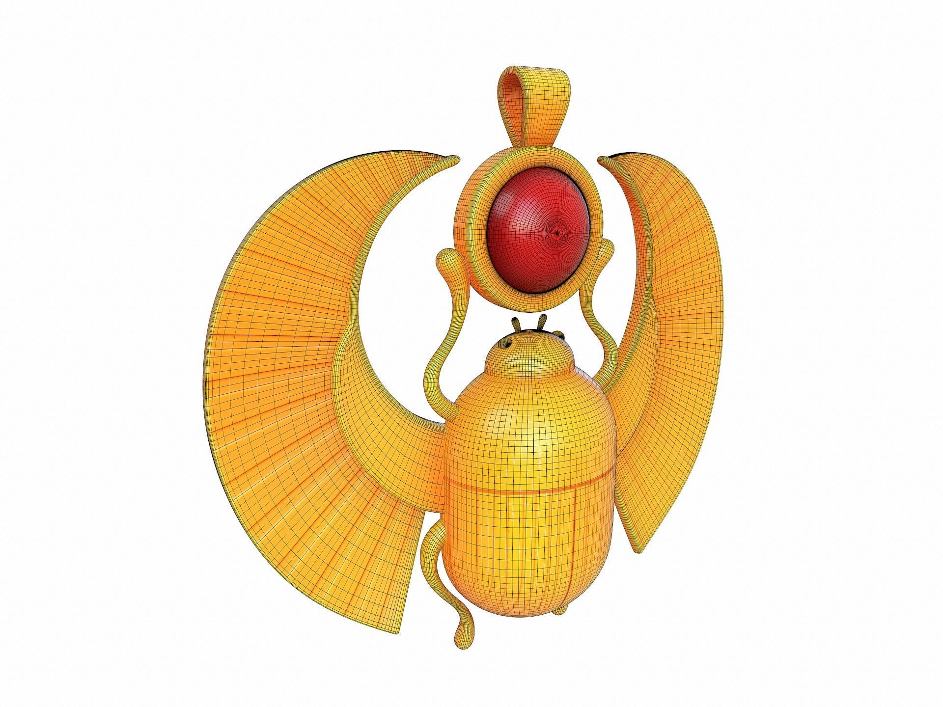 Egypt Beetle 3D model_9