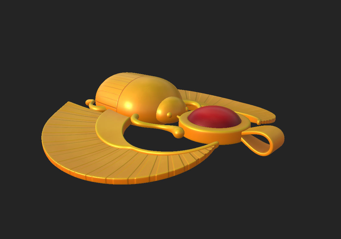 Egypt Beetle 3D model_16