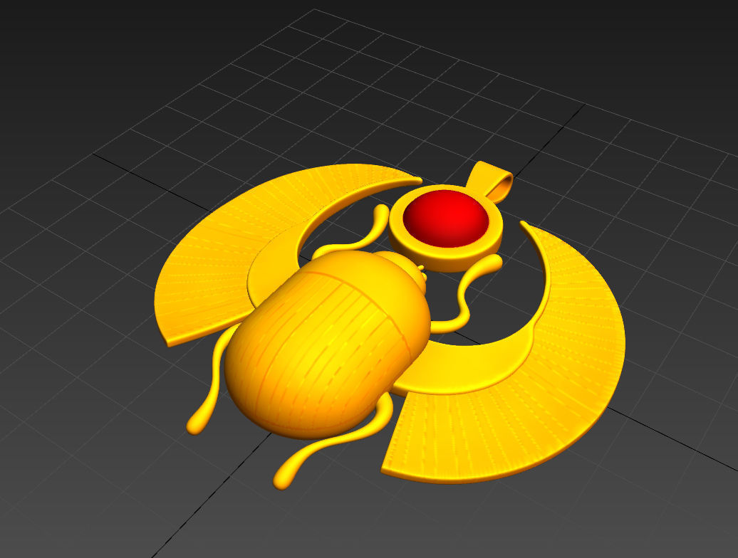 Egypt Beetle 3D model_18
