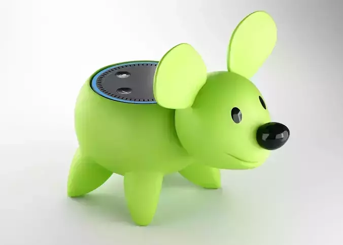 amazon animal speaker holder mouse 3D model