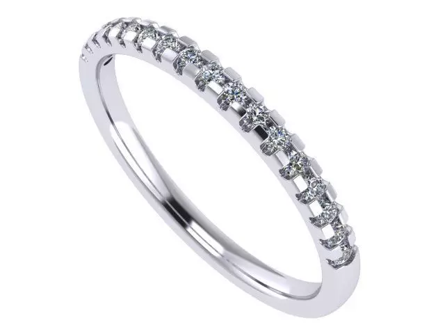 Diamond ring french tack 3D print model
