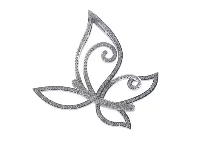 Brooch butterfly 
