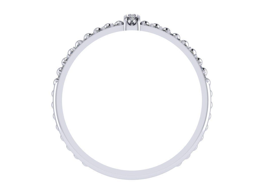 Diamond ring  3D print model_2