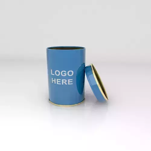Container Tin Round 3D Assets