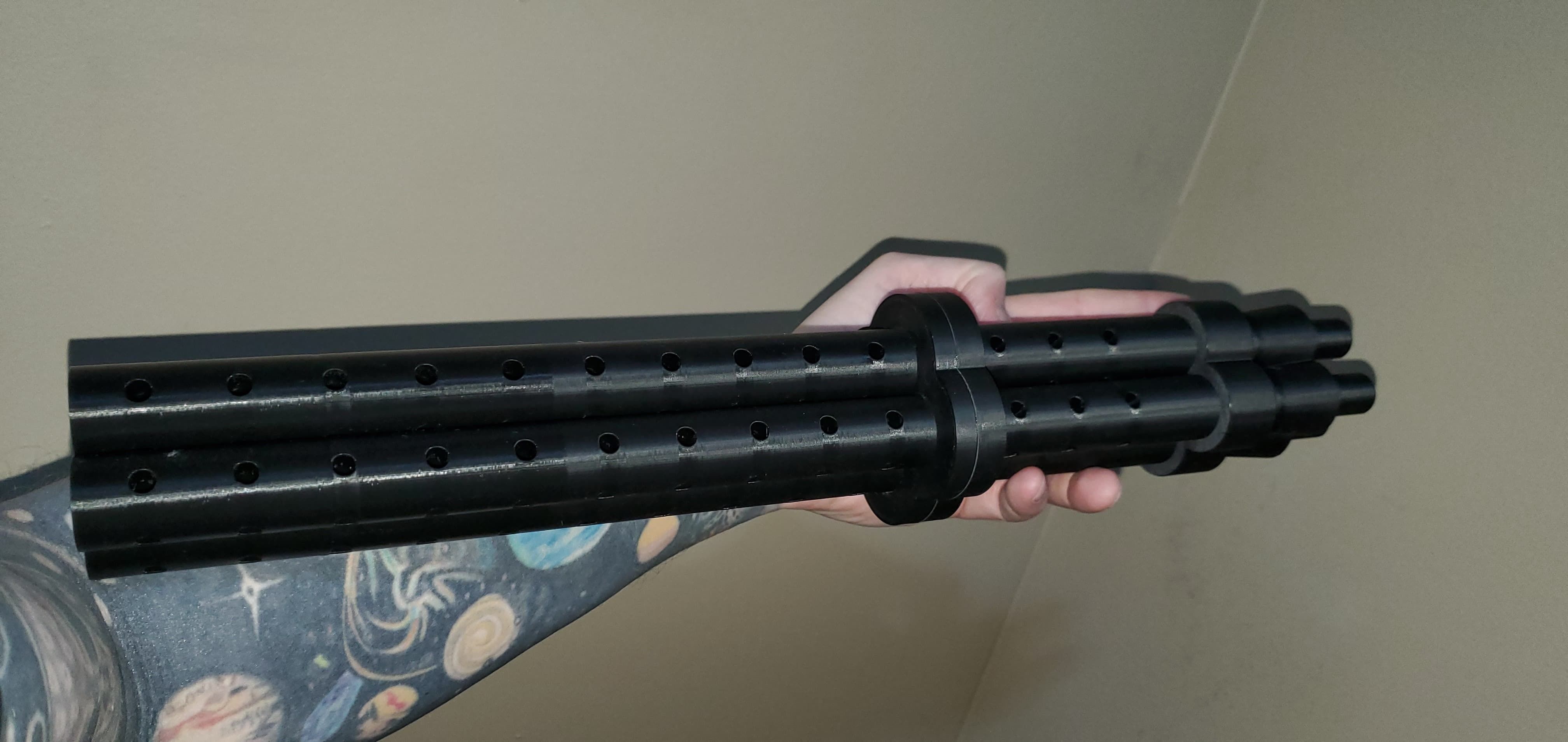 Machine gun and jetpack heavy infantry mandalorian combo 3D model 3D