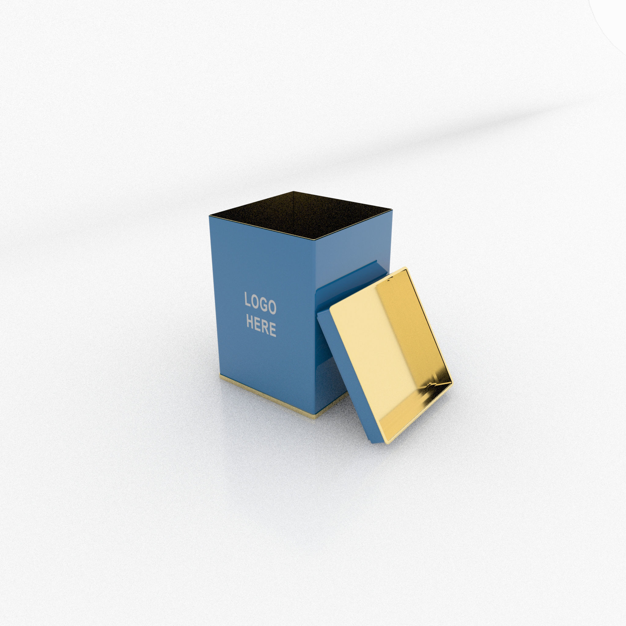 Container Tin Square 3D Assets 3D model_1