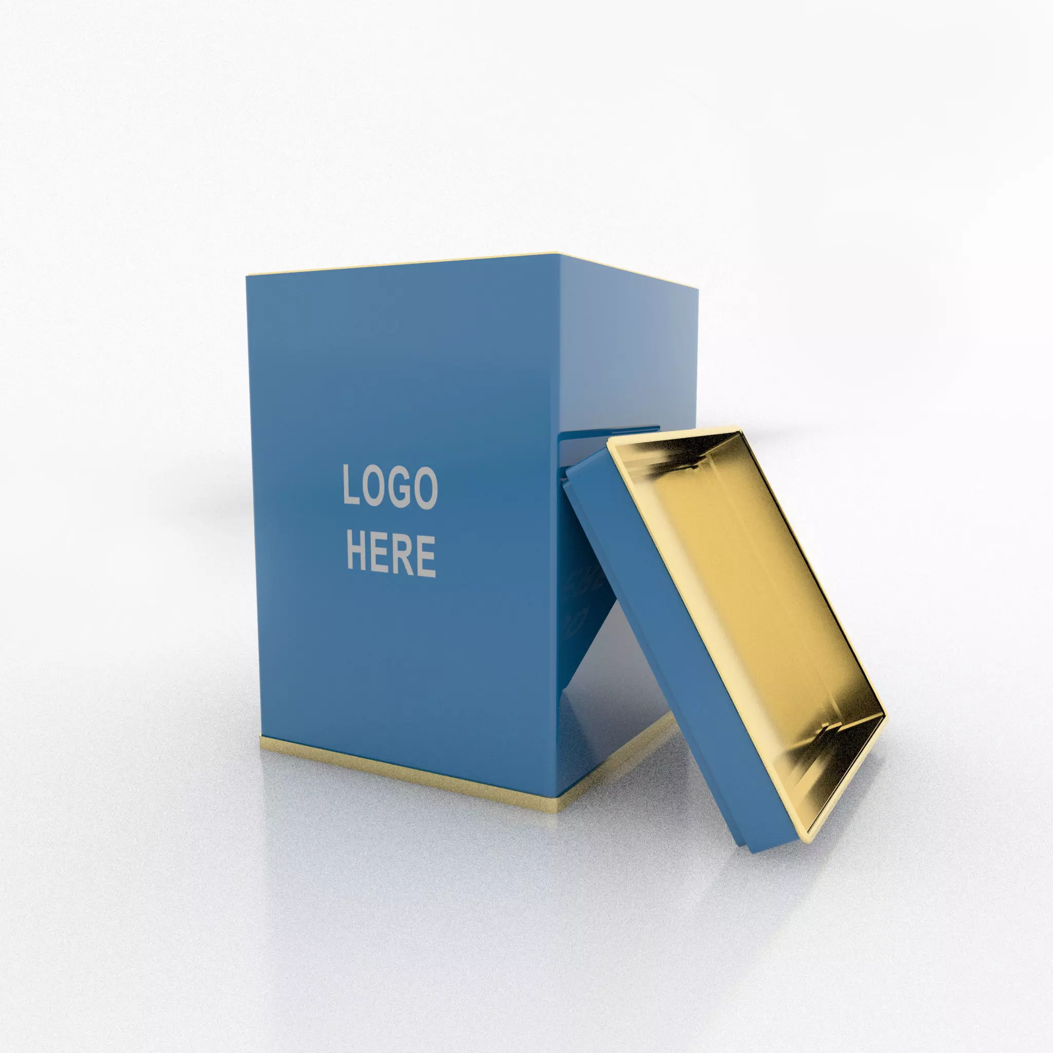 Container Tin Square 3D Assets 3D model_0