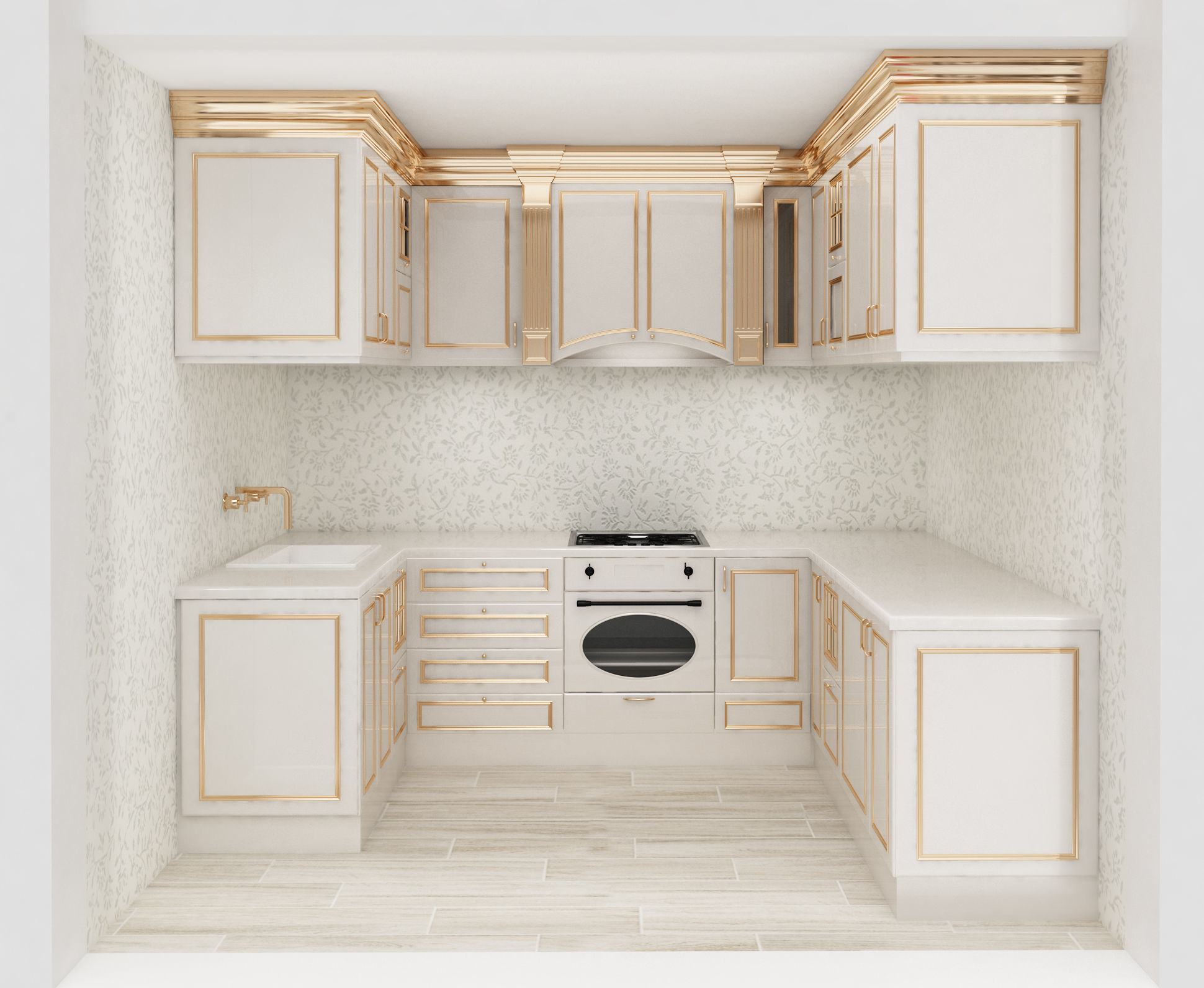 Castle Dollhouse 3D model_10