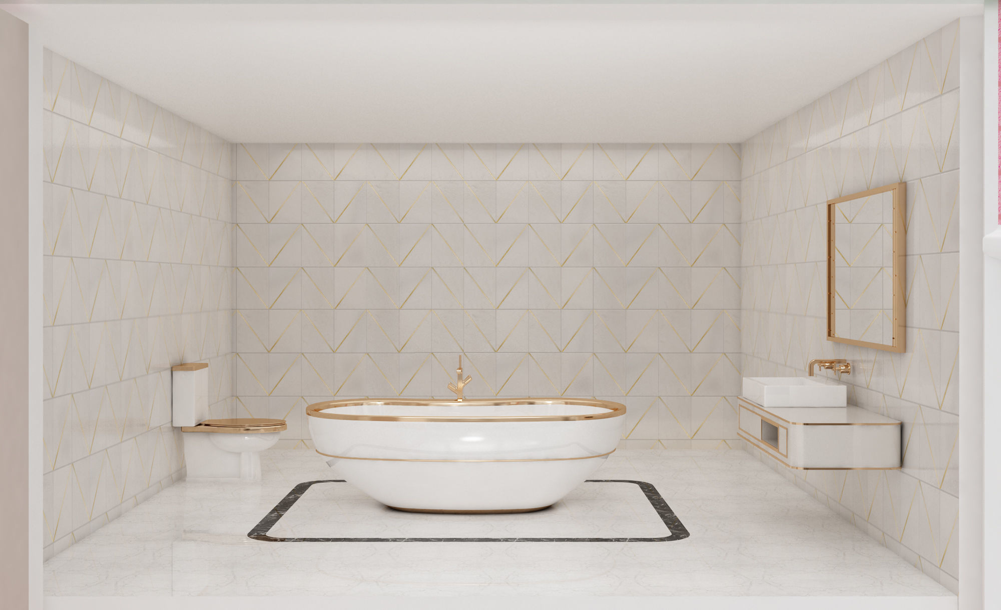 Castle Dollhouse 3D model_9