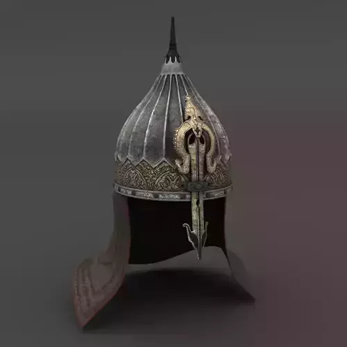 Helmet medieval 3D model